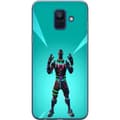 Miniatyrbillede 1 af 3: Samsung Galaxy A6 (2018) Gennemsigtig cover sort ridder fortnite