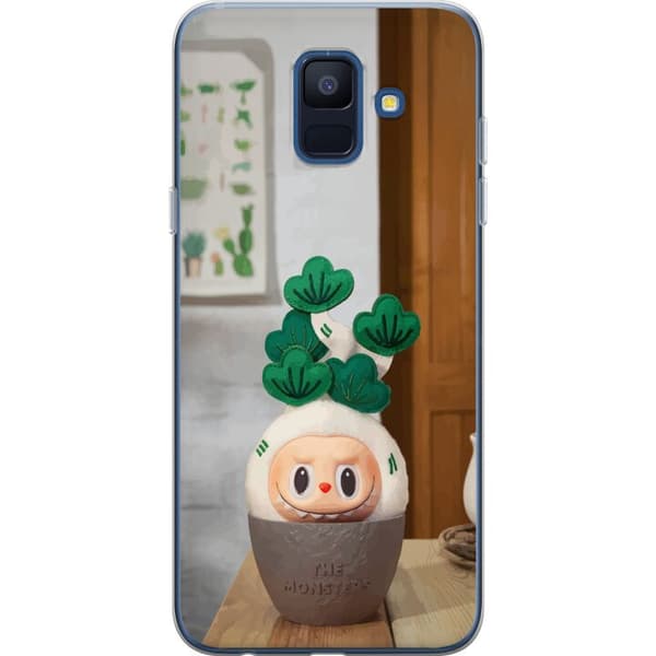 Samsung Galaxy A6 (2018) Läpinäkyvä kuori SUURUSTEN Tuittupuut