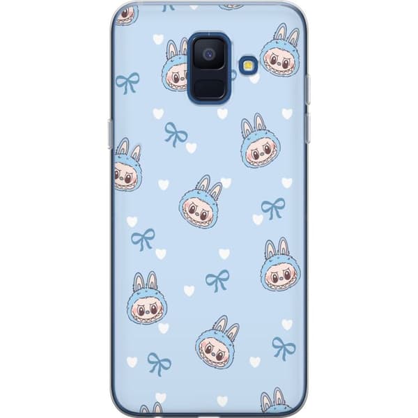 Samsung Galaxy A6 (2018) Läpinäkyvä kuori Labubu Tuli Henki
