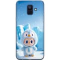 Miniatyrbillede 1 af 3: Samsung Galaxy A6 (2018) Gennemsigtig cover sort ridder fortnite