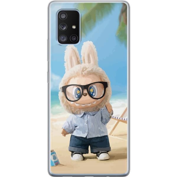 Samsung Galaxy A71 5G Gjennomsiktig deksel Labubu Mørke Drømmer