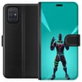 Miniatyrbilde 1 av 3: Samsung Galaxy A71 Lommeboketui svart ridder fortnite
