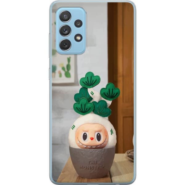 Samsung Galaxy A72 5G Genomskinligt Skal THE MONSTERS Naughty Plants