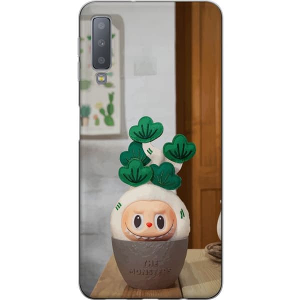 Samsung Galaxy A7 (2018) Läpinäkyvä kuori SUURUSTEN Tuittupuut