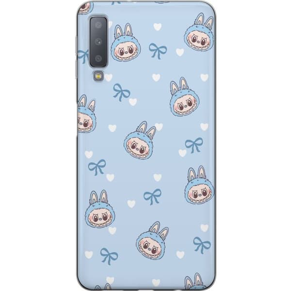 Samsung Galaxy A7 (2018) Läpinäkyvä kuori Labubu Tuli Henki