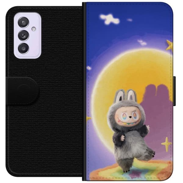 Samsung Galaxy A82 5G Tegnebogsetui Labubu Neon Pop - Neonfarvet pop art monster