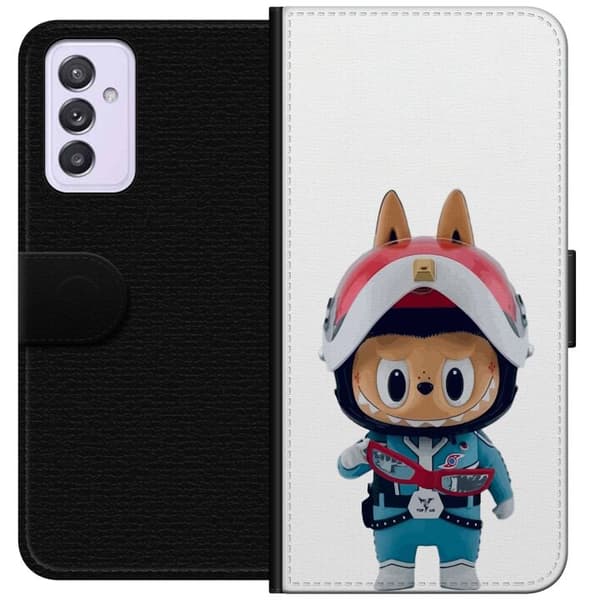 Samsung Galaxy A82 5G Tegnebogsetui How2work Labubu Monstre x Ultraman Blue Figur