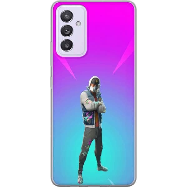 Samsung Galaxy A82 5G Gjennomsiktig deksel svart ridder fortnite