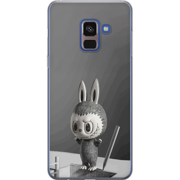 Samsung Galaxy A8 (2018) Gennemsigtig cover Pop Mart MEGA LABUBU LABUBU Sketch 1000%