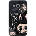 Miniatyrbillede 1 af 3: Samsung Galaxy Core Prime Gennemsigtig cover <nl>Labubu Black Energy - Sort mønster i gade stil