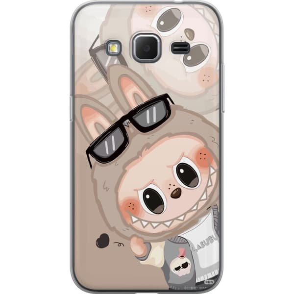 Samsung Galaxy Core Prime Gennemsigtig cover Labubu Rainbow Chaos