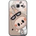 Miniatyrbillede 1 af 3: Samsung Galaxy Core Prime Gennemsigtig cover Labubu Rainbow Chaos