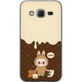 Miniatyrbillede 1 af 3: Samsung Galaxy Core Prime Gennemsigtig cover Labubu Blue Chill - Blå toner og rolig udtryk