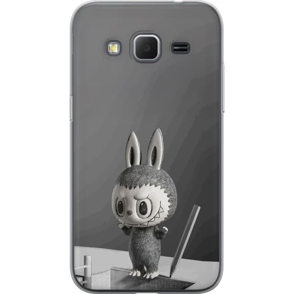 Samsung Galaxy Core Prime Gennemsigtig cover Pop Mart MEGA LABUBU LABUBU Sketch 1000%