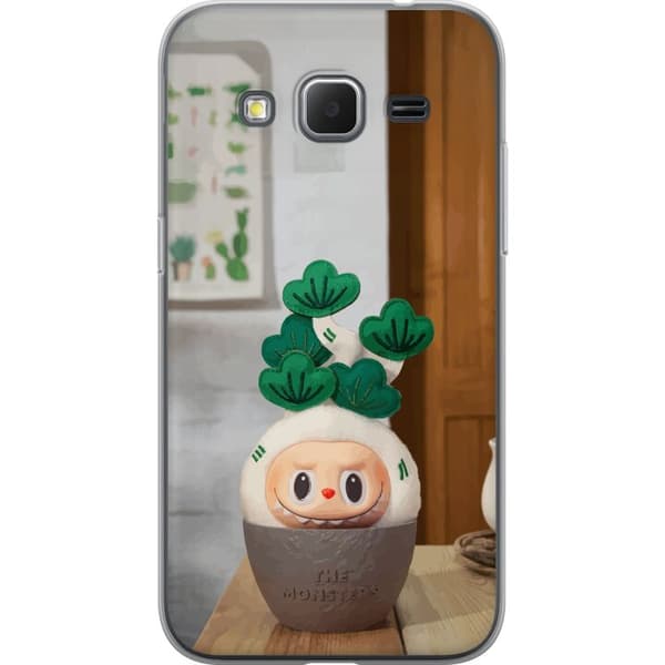 Samsung Galaxy Core Prime Gennemsigtig cover MONSTRENE Uduelige Planter