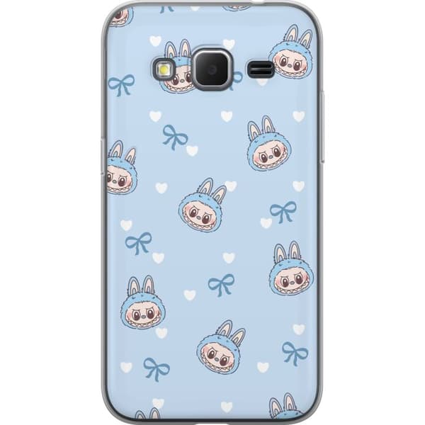 Samsung Galaxy Core Prime Gennemsigtig cover Labubu Ildånd