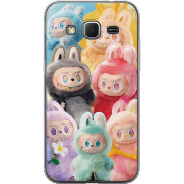 Samsung Galaxy Core Prime Gennemsigtig cover Labubu Skitse Stil