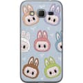 Miniatyrbillede 1 af 3: Samsung Galaxy Core Prime Gennemsigtig cover Labubu Star mønster