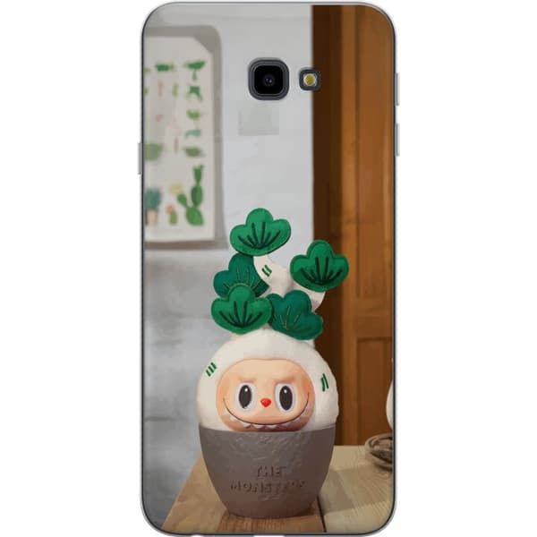 Samsung Galaxy J4+ Läpinäkyvä kuori SUURUSTEN Tuittupuut