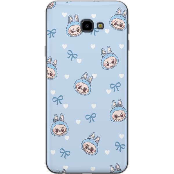 Samsung Galaxy J4+ Gennemsigtig cover Labubu Ildånd