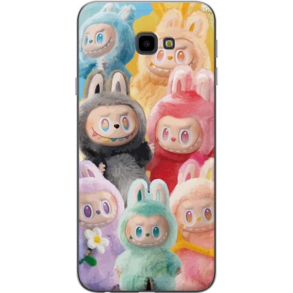 Samsung Galaxy J4+ Läpinäkyvä kuori Labubu Luonnos Tyyli