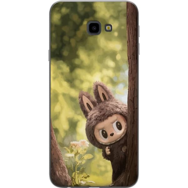 Samsung Galaxy J4+ Läpinäkyvä kuori Labubu Graffiti Vibes – Katutaide hirviömuodossa