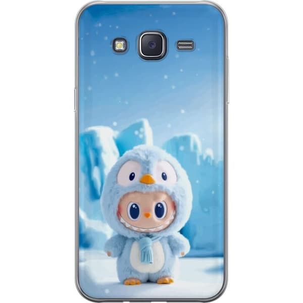 Samsung Galaxy J5 Gennemsigtig cover sort ridder fortnite