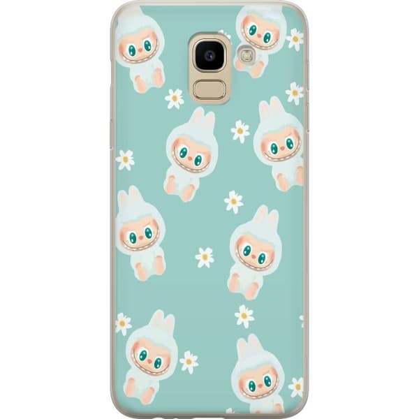 Samsung Galaxy J6 Gjennomsiktig deksel Labubu Candy Vibes