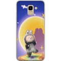Miniatyrbilde 1 av 3: Samsung Galaxy J6 Gjennomsiktig deksel Labubu Neon Pop - Neonfarget pop art-monster