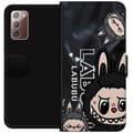 Pikkukuva 1 / 3: Samsung Galaxy Note20 Lompakkokotelo <nl>Labubu Black Energy - Musta kuviointi katutyyliin