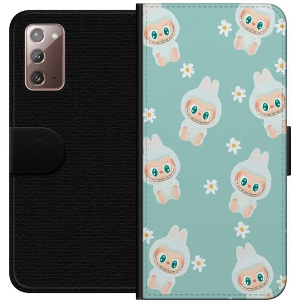 Samsung Galaxy Note20 Plånboksfodral Labubu Candy Vibes – Söt och färgglad monsterstil