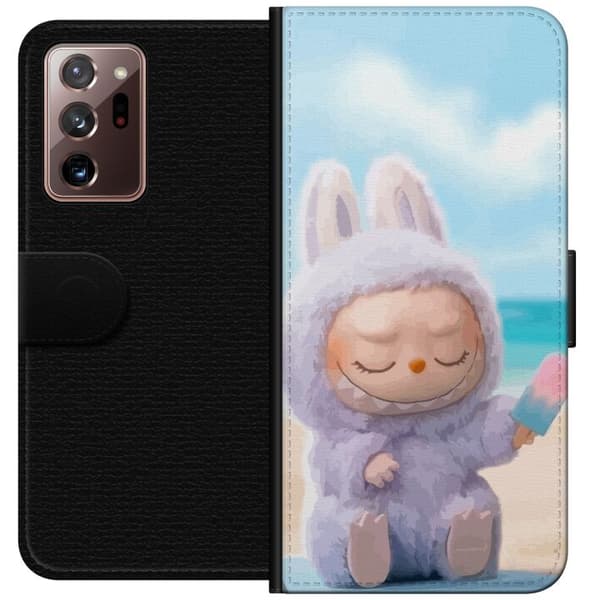 Samsung Galaxy Note20 Ultra Tegnebogsetui Labubu Lyserød Stemning