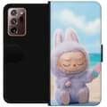Miniatyrbillede 1 af 3: Samsung Galaxy Note20 Ultra Tegnebogsetui Labubu Lyserød Stemning