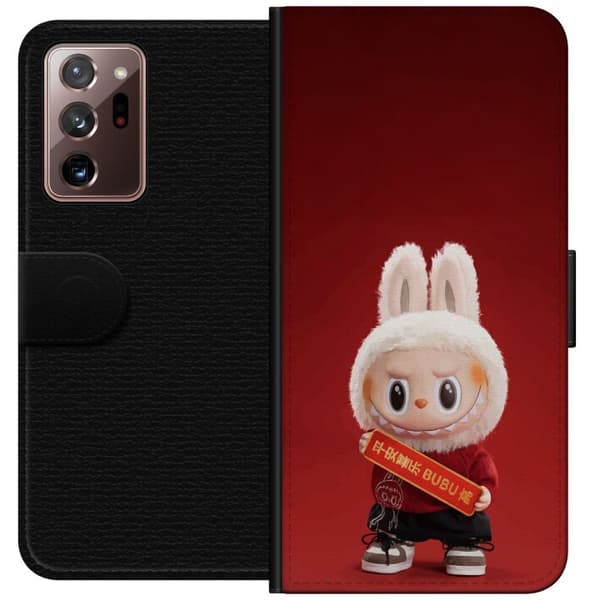 Samsung Galaxy Note20 Ultra Lompakkokotelo Pop Mart The Monsters Labubu Onnea Vinyl Nukke