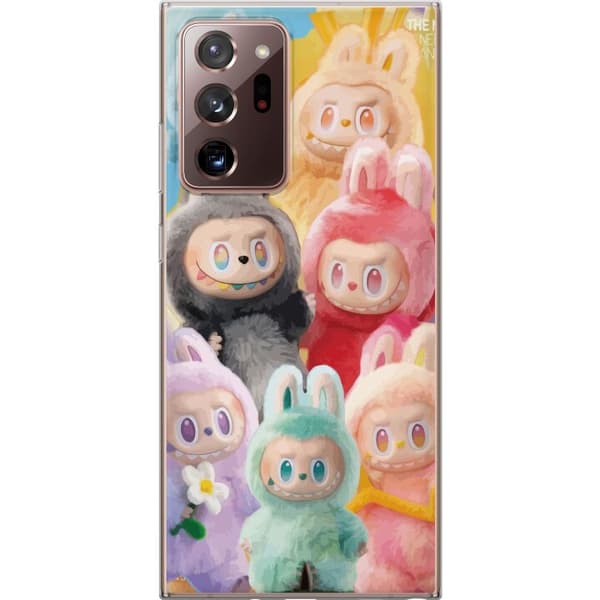 Samsung Galaxy Note20 Ultra Gennemsigtig cover Labubu Skitse Stil