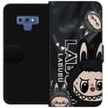 Miniatyrbild 1 av 3: Samsung Galaxy Note9 Plånboksfodral Labubu Black Energy – Svart mönster i streetstyle