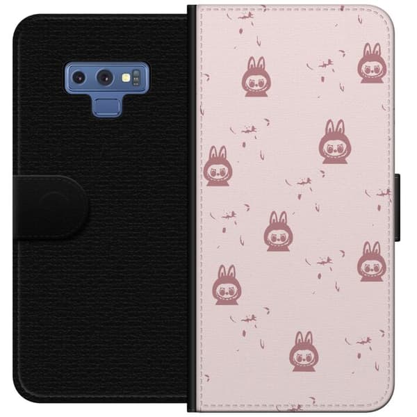 Samsung Galaxy Note9 Tegnebogsetui Labubu Neon Pop - Neonfarvet pop art monster
