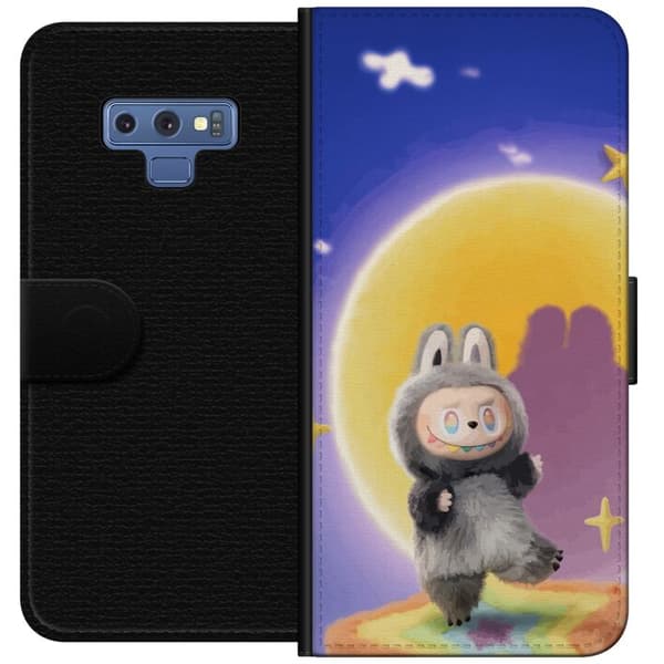 Samsung Galaxy Note9 Plånboksfodral Labubu Neon Pop – Neonfärgad pop art monster
