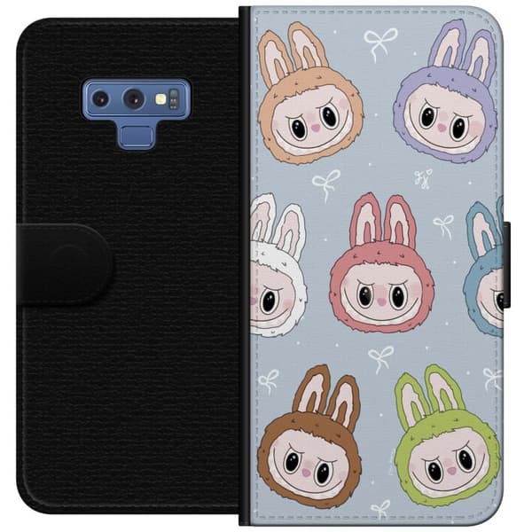 Samsung Galaxy Note9 Plånboksfodral Labubu Star Pattern – Stjärnmönstrat med monsterlook
