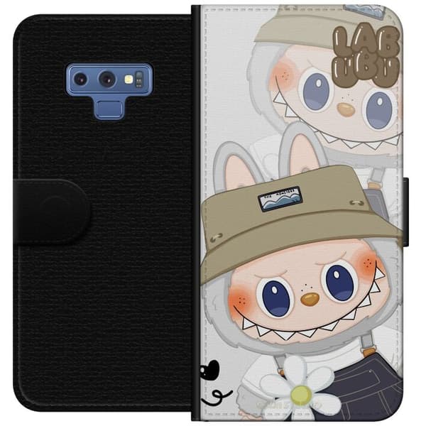Samsung Galaxy Note9 Plånboksfodral Labubu Minimal Mood – Enkel och stilren monsterdesig
