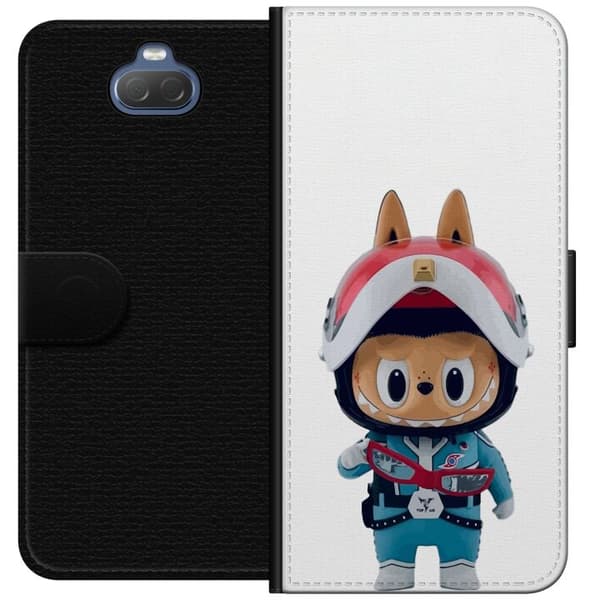 Sony Xperia 10 Lommeboketui How2work Labubu Monstrene x Ultraman Blue Figur