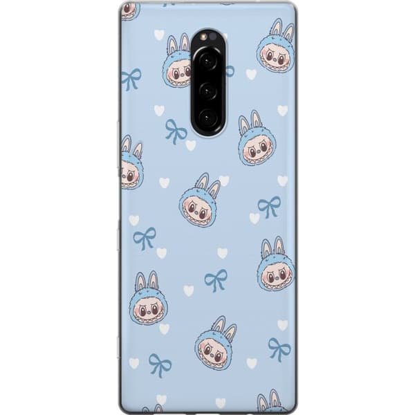 Sony Xperia 1 Gennemsigtig cover Labubu Ildånd