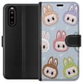 Miniatyrbillede 1 af 3: Sony Xperia 10 II Tegnebogsetui Labubu Star mønster