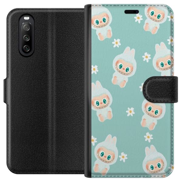 Sony Xperia 10 III Lommeboketui Labubu Candy Vibes
