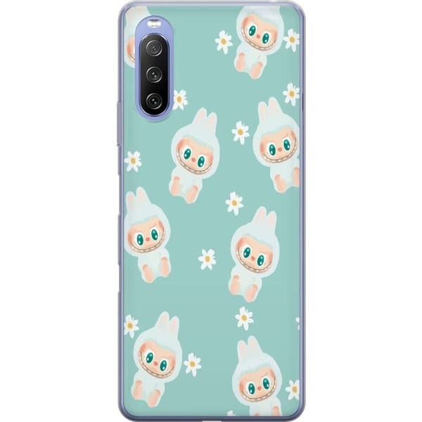 Sony Xperia 10 III Lite Gennemsigtig cover Labubu Candy Vibes