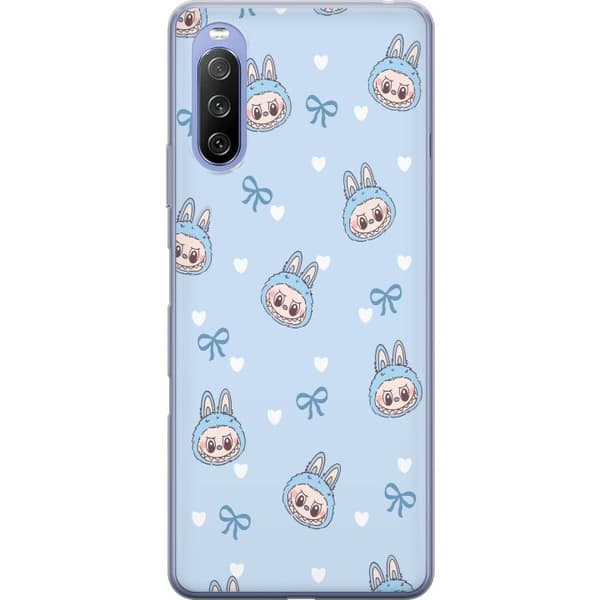 Sony Xperia 10 III Lite Gennemsigtig cover Labubu Ildånd