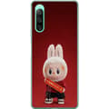 Miniatyrbilde 1 av 3: Sony Xperia 10 IV Gjennomsiktig deksel Pop Mart The Monsters Labubu Lykke til Vinyl Plysj Dukke