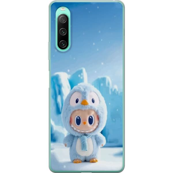 Sony Xperia 10 IV Gjennomsiktig deksel svart ridder fortnite