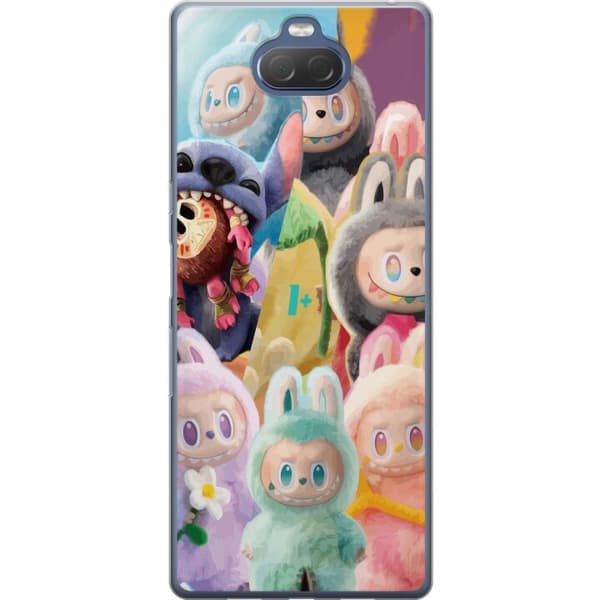 Sony Xperia 10 Plus Läpinäkyvä kuori iso