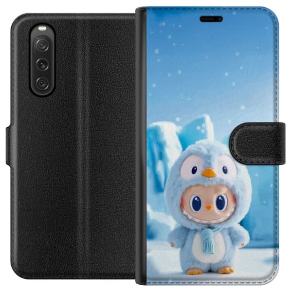 Sony Xperia 10 V Lommeboketui svart ridder fortnite